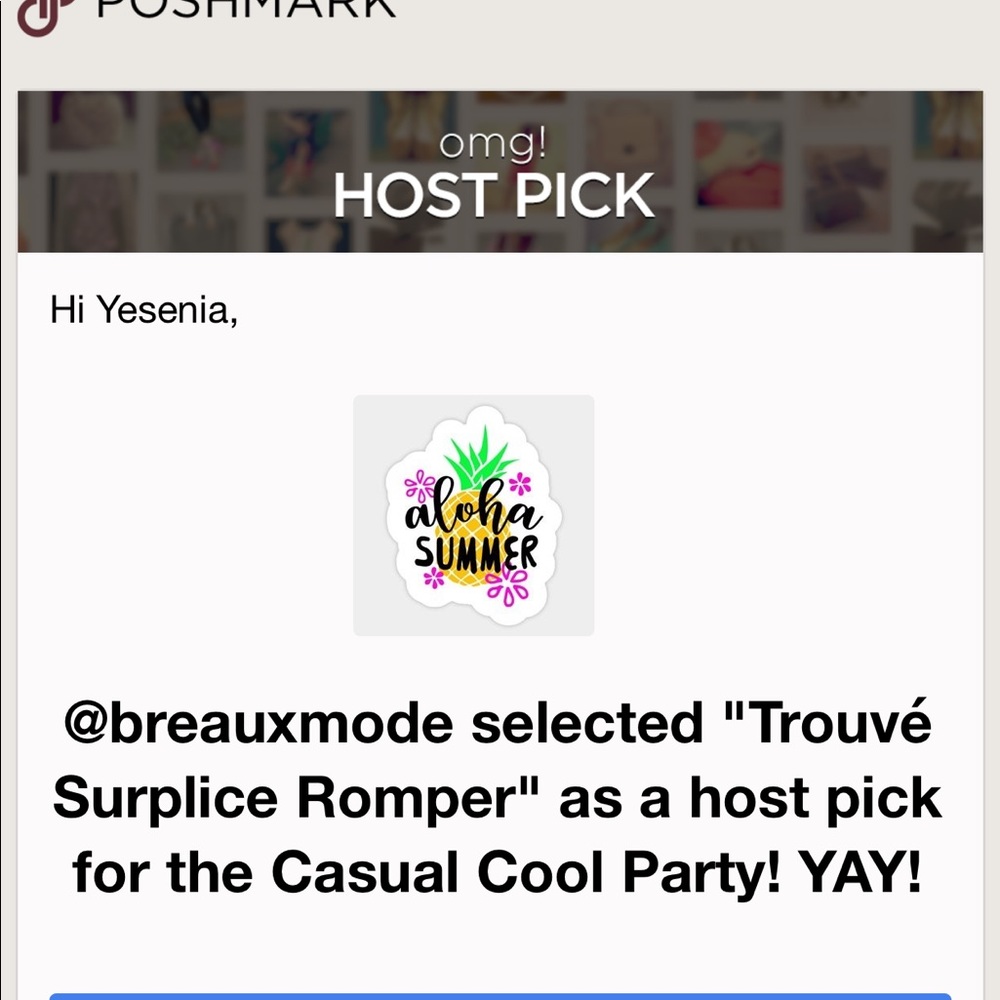 Trouvé Surplice Romper - Picture 8 of 8